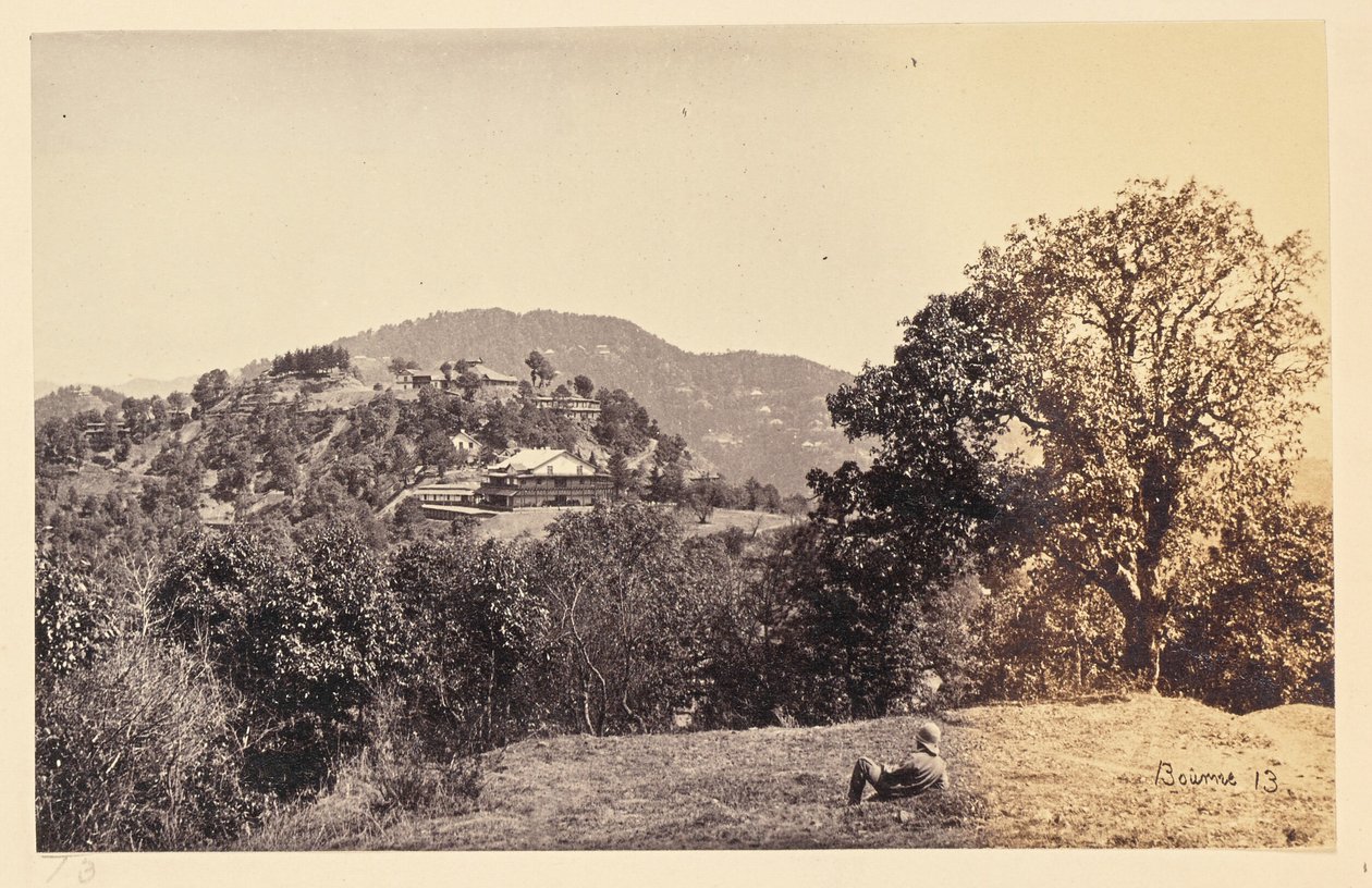 Simla; "Peterhof" von Samuel Bourne