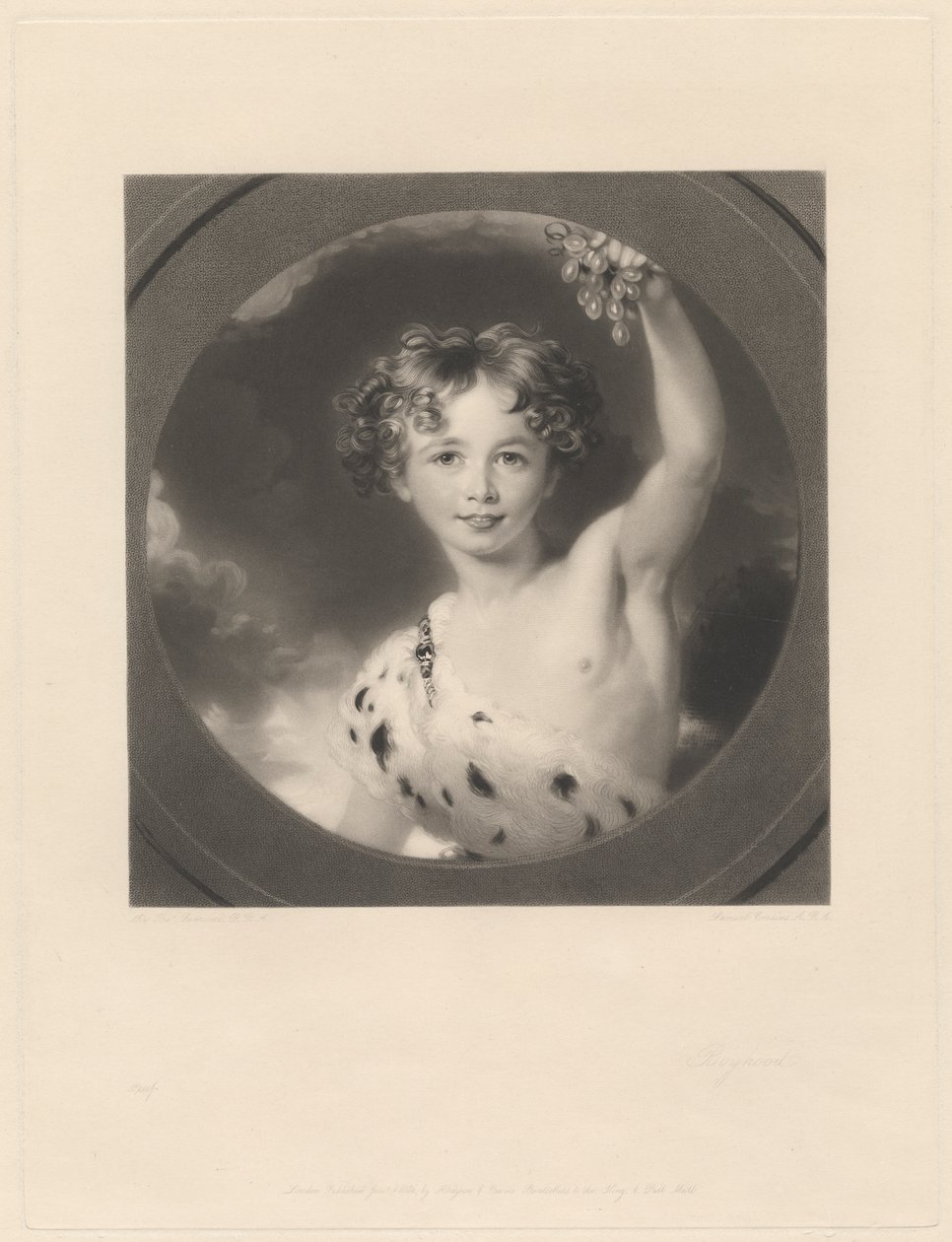 Master Henry Thomas Hope von Samuel Cousins