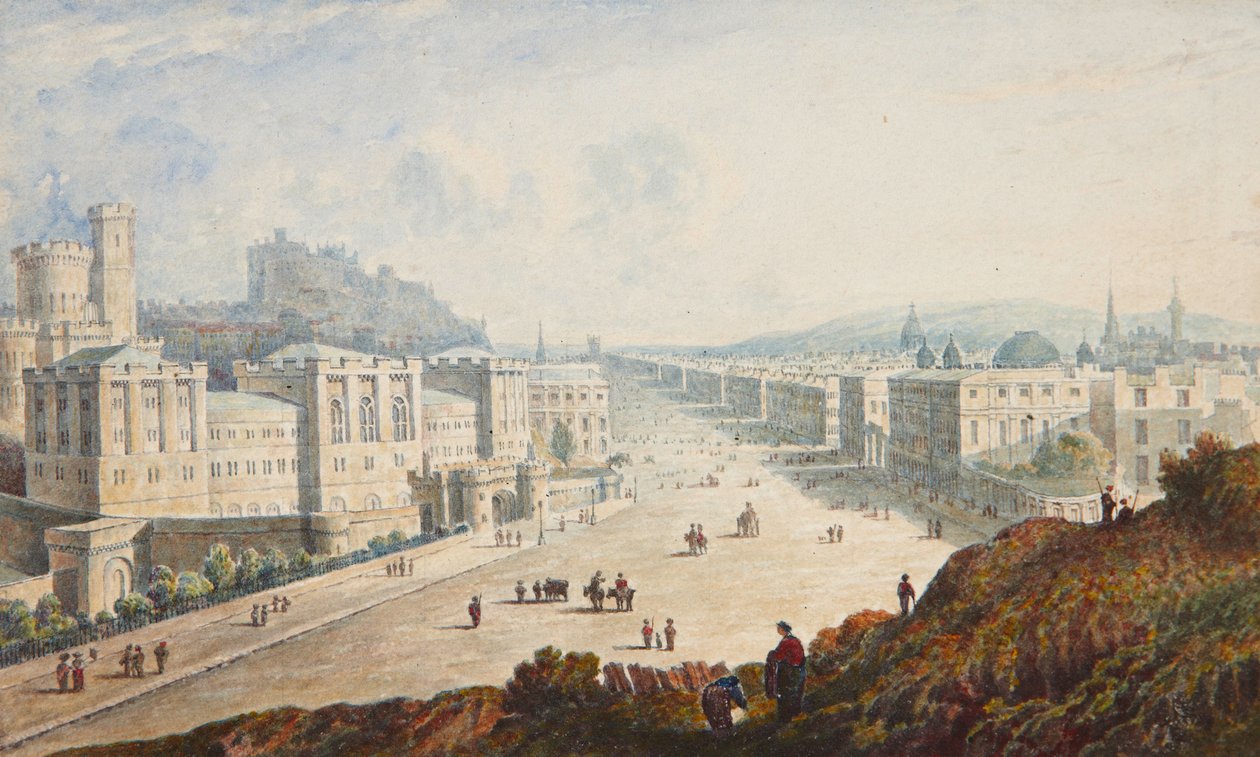 Ansicht von Edinburgh von Samuel Dukinfield Swarbreck