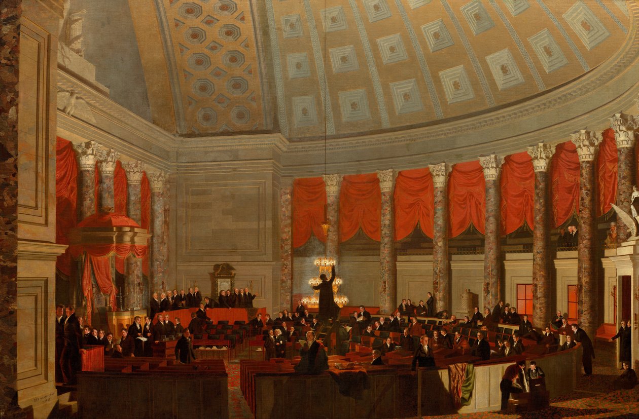 Das Repräsentantenhaus von Samuel F. B. Morse