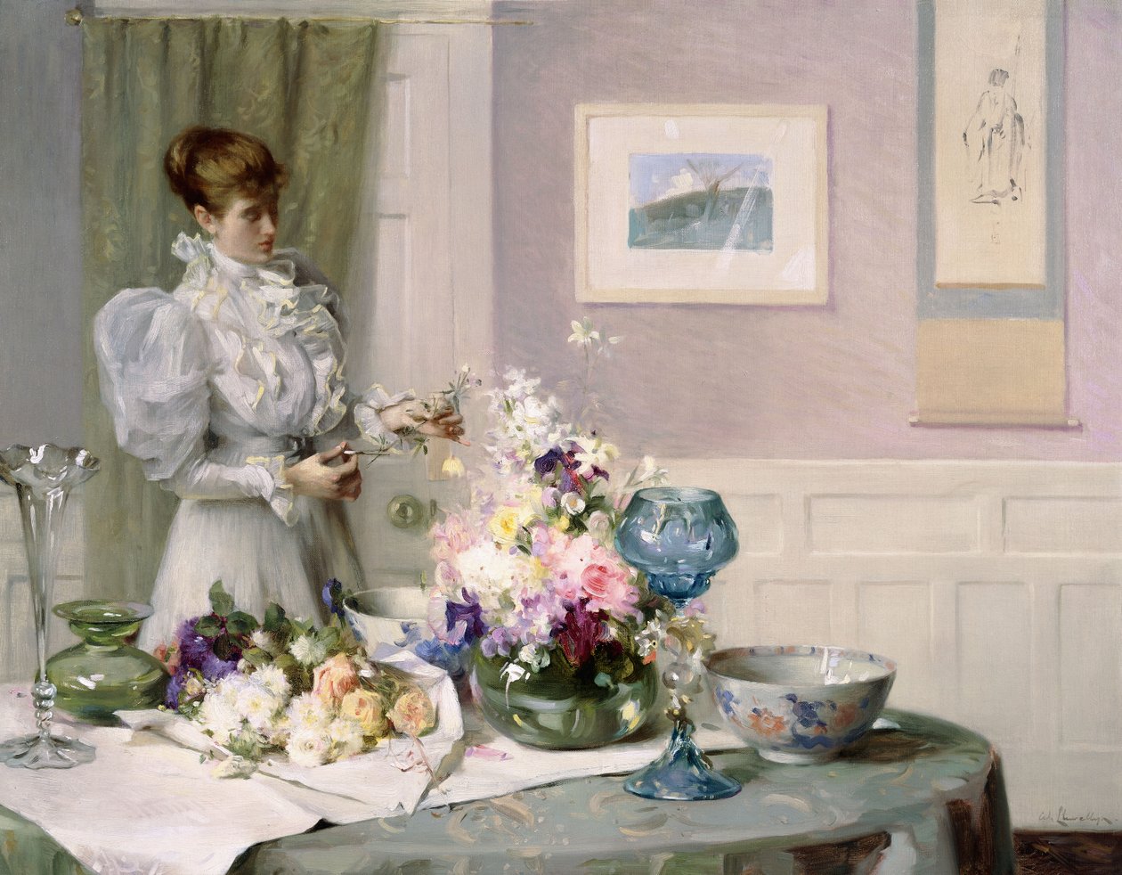 Der Blumenarrangeur von Samuel Henry William Llewelyn