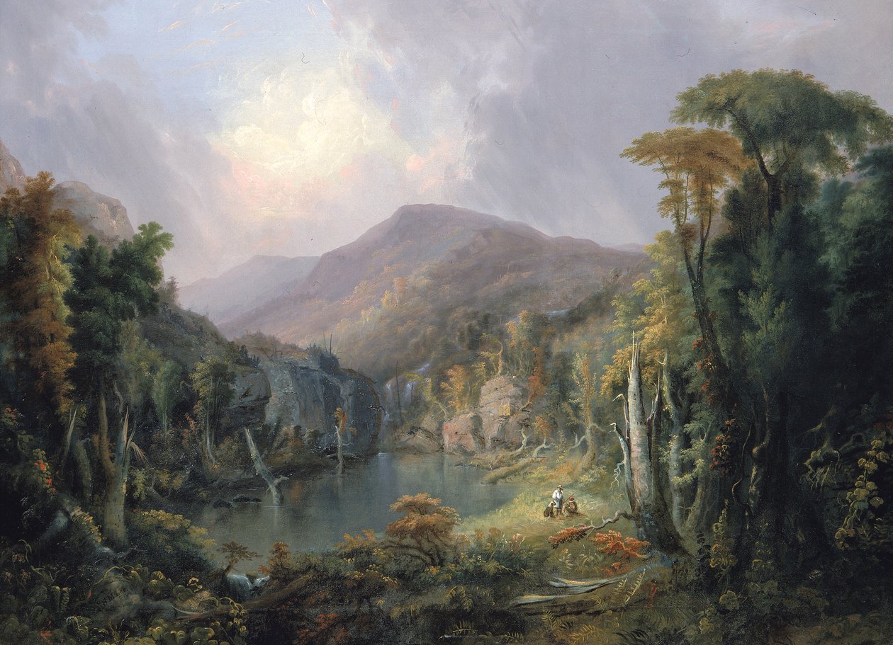 Jäger in den Cumberland Mountains von Samuel Lee