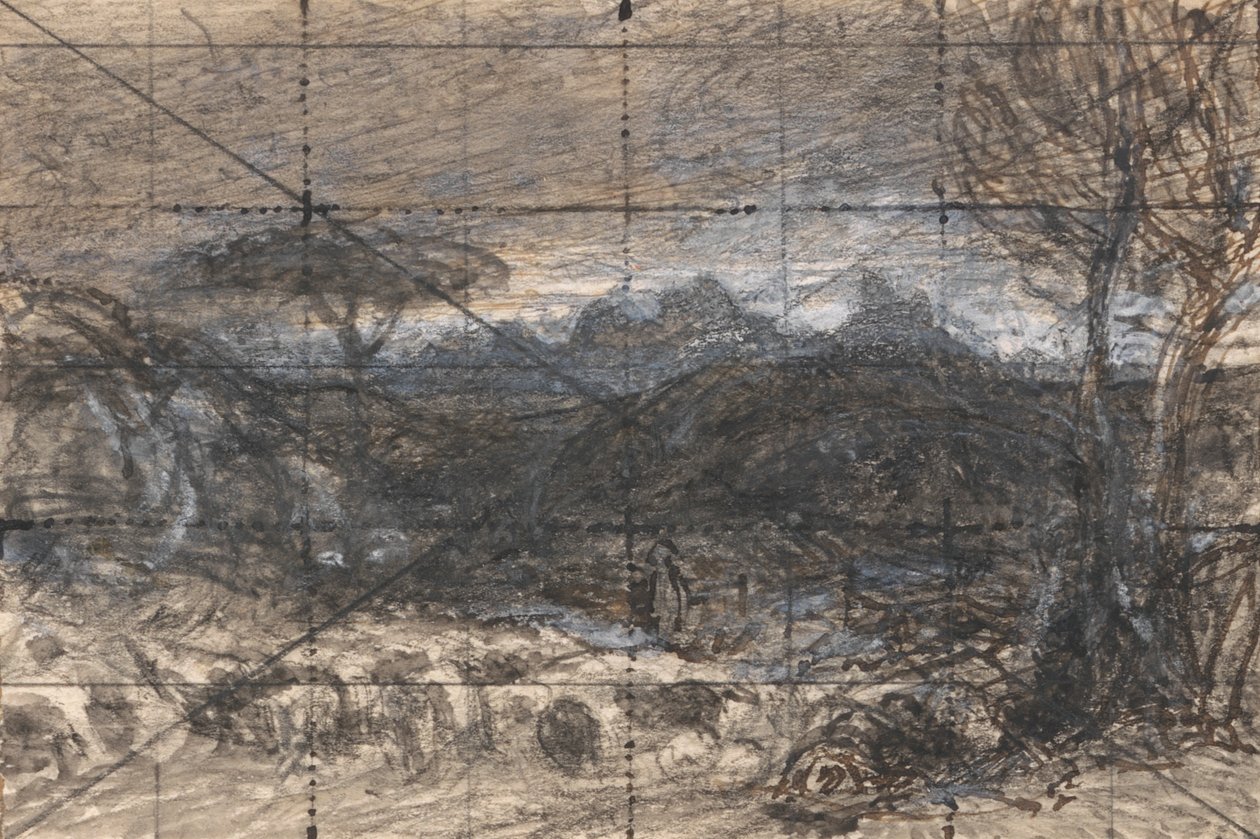 Das Gehege öffnen: Früher Morgen von Samuel Palmer