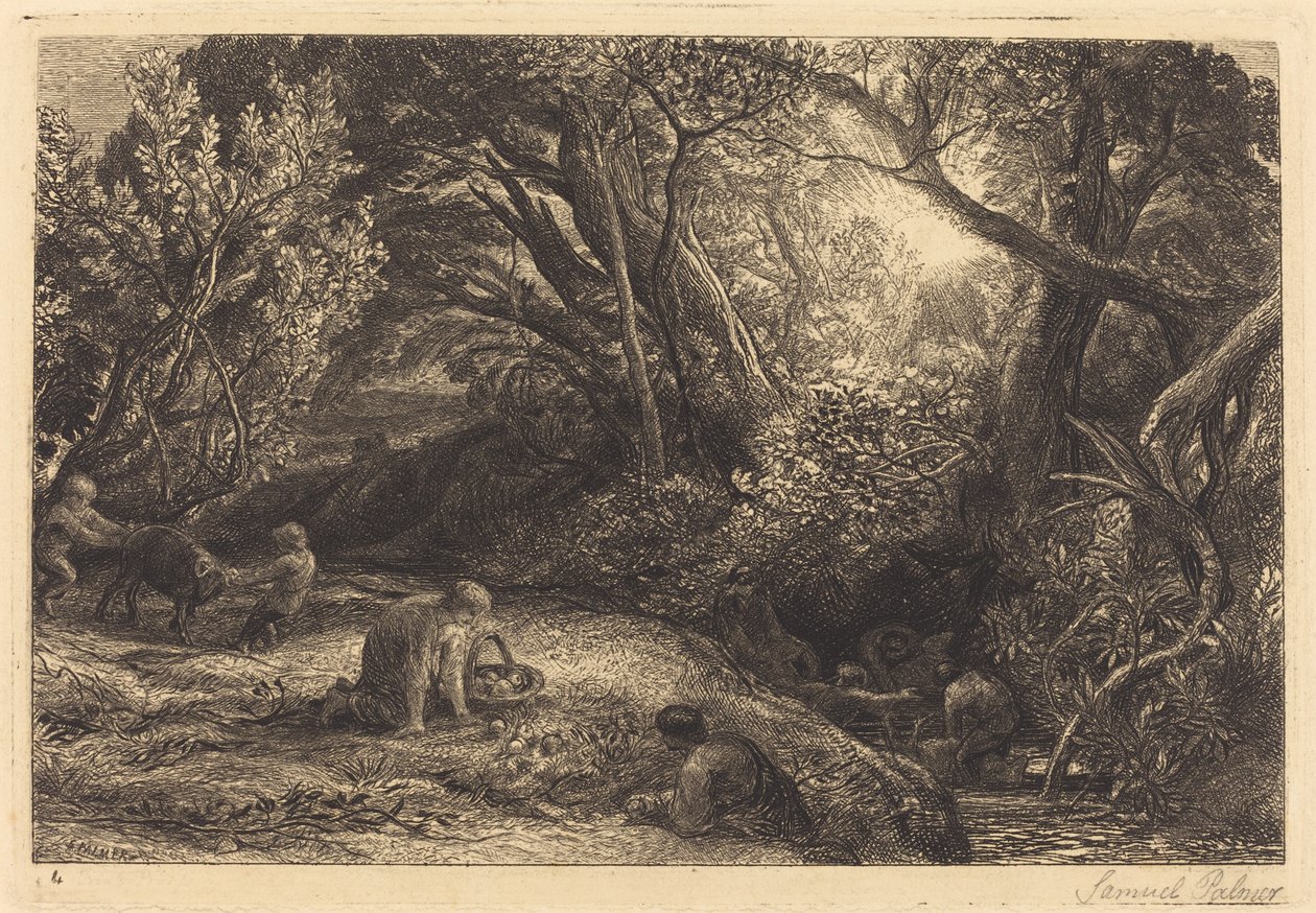 Der Morgen des Lebens von Samuel Palmer