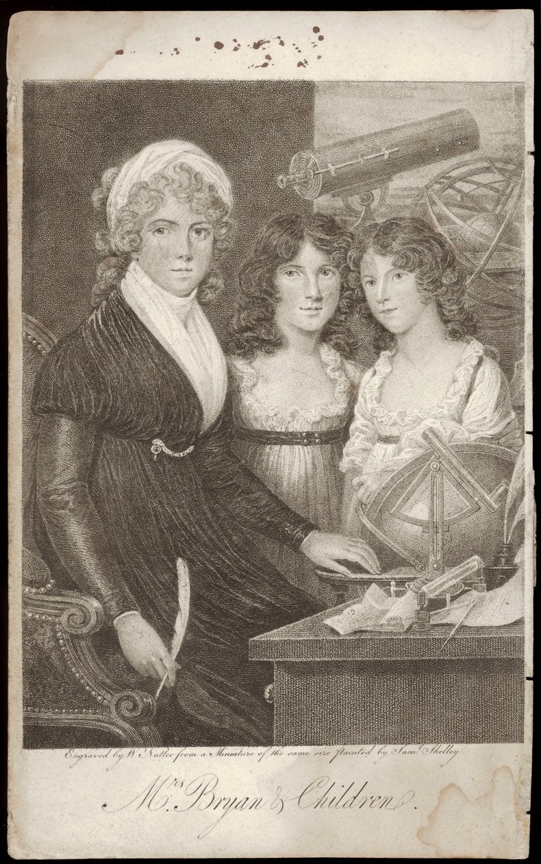 Mrs. Bryan und ihre Kinder von Samuel Shelley