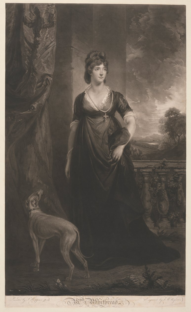 Mrs. Whitbread von Samuel William Reynolds