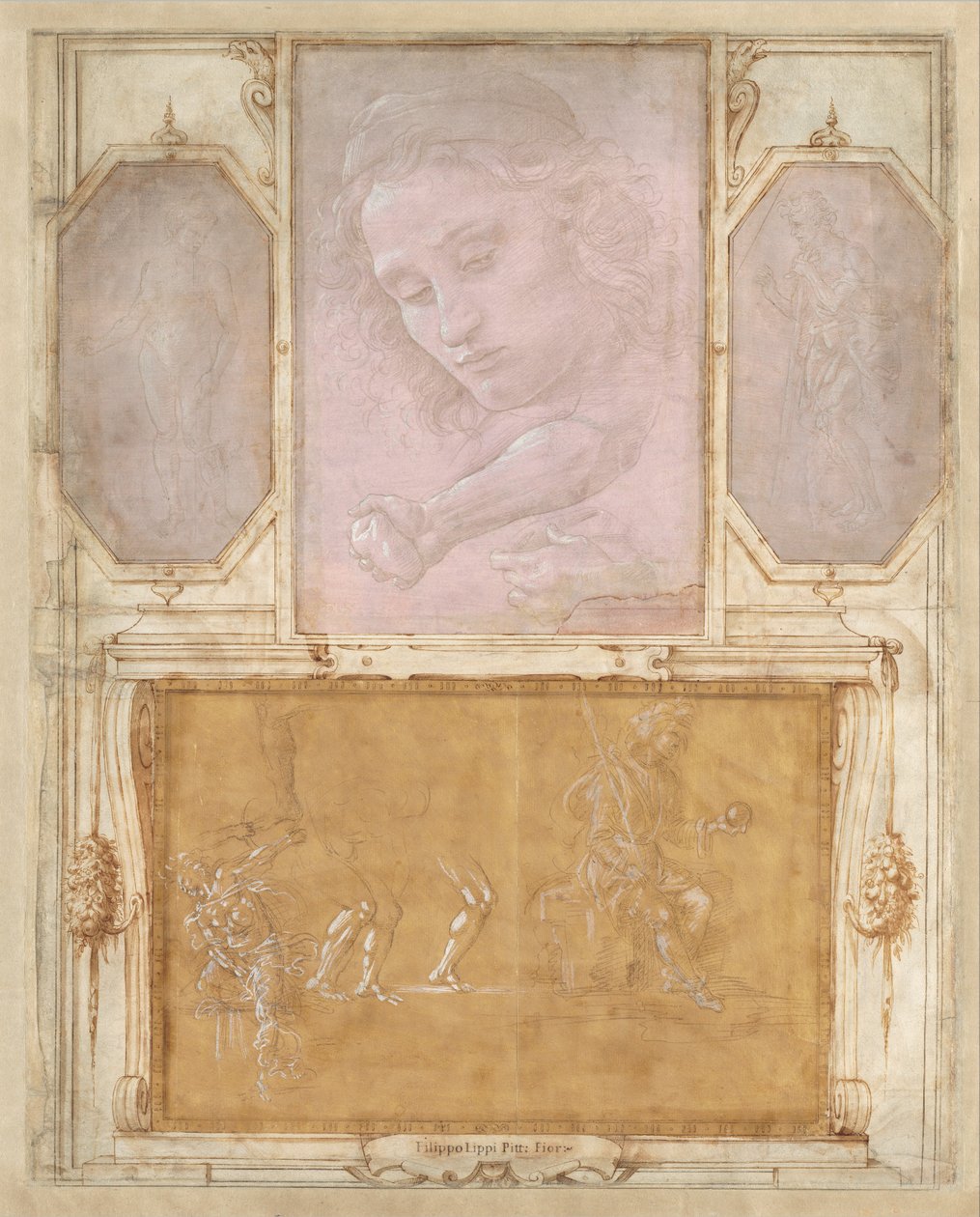 Seite aus von Sandro Botticelli