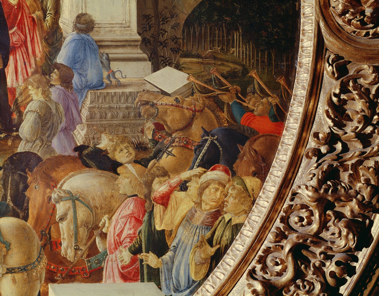 Die Anbetung der Könige, ca. 1470-75 von Sandro Botticelli