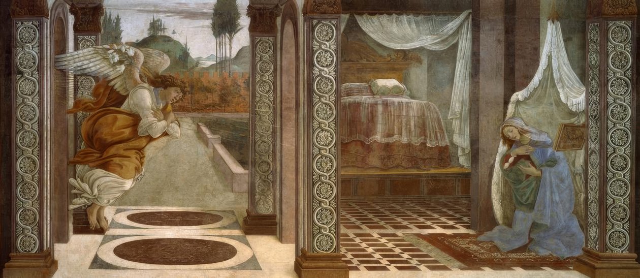 Verkündigung von S. Martino von Sandro Botticelli