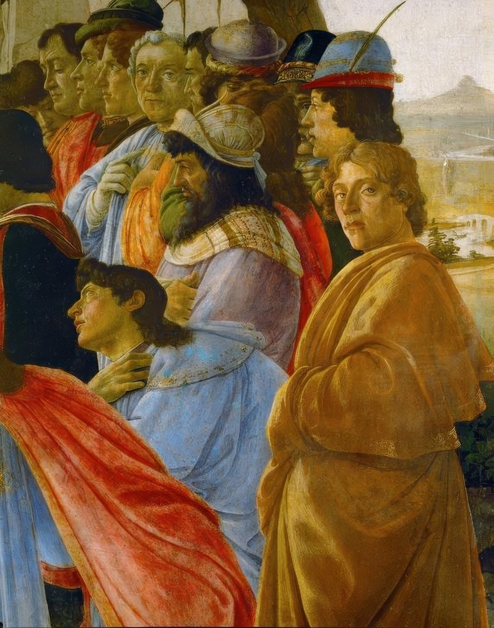 Die Anbetung der Könige von Sandro Botticelli