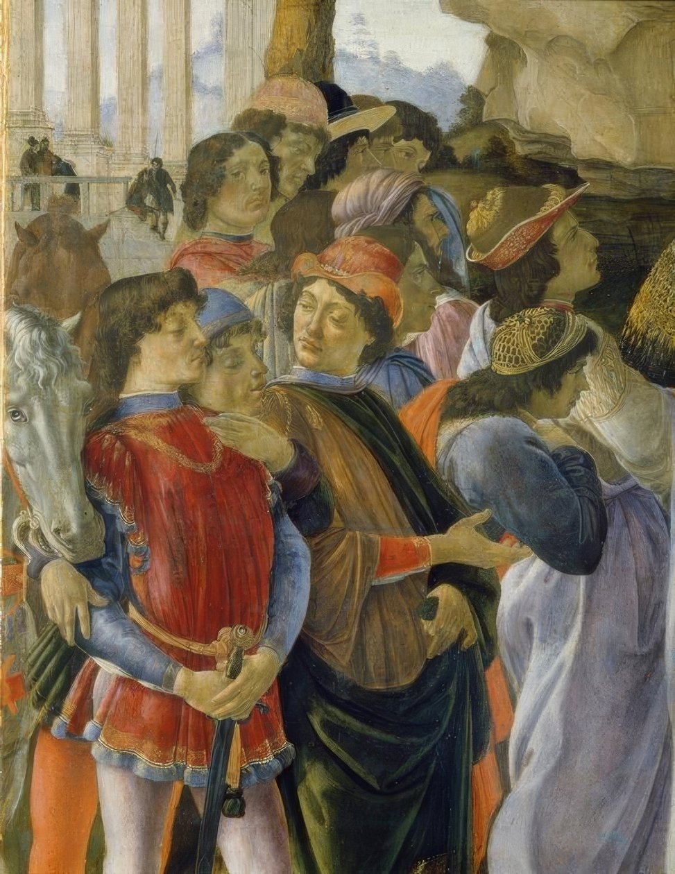 Die Anbetung der Könige von Sandro Botticelli