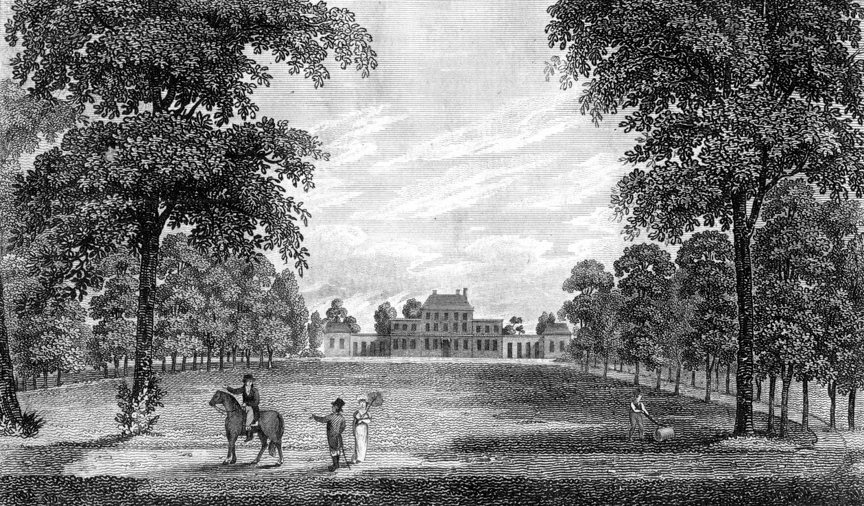 Ember Court, nahe Thames Ditton, Surrey, England, 1808 von Sands