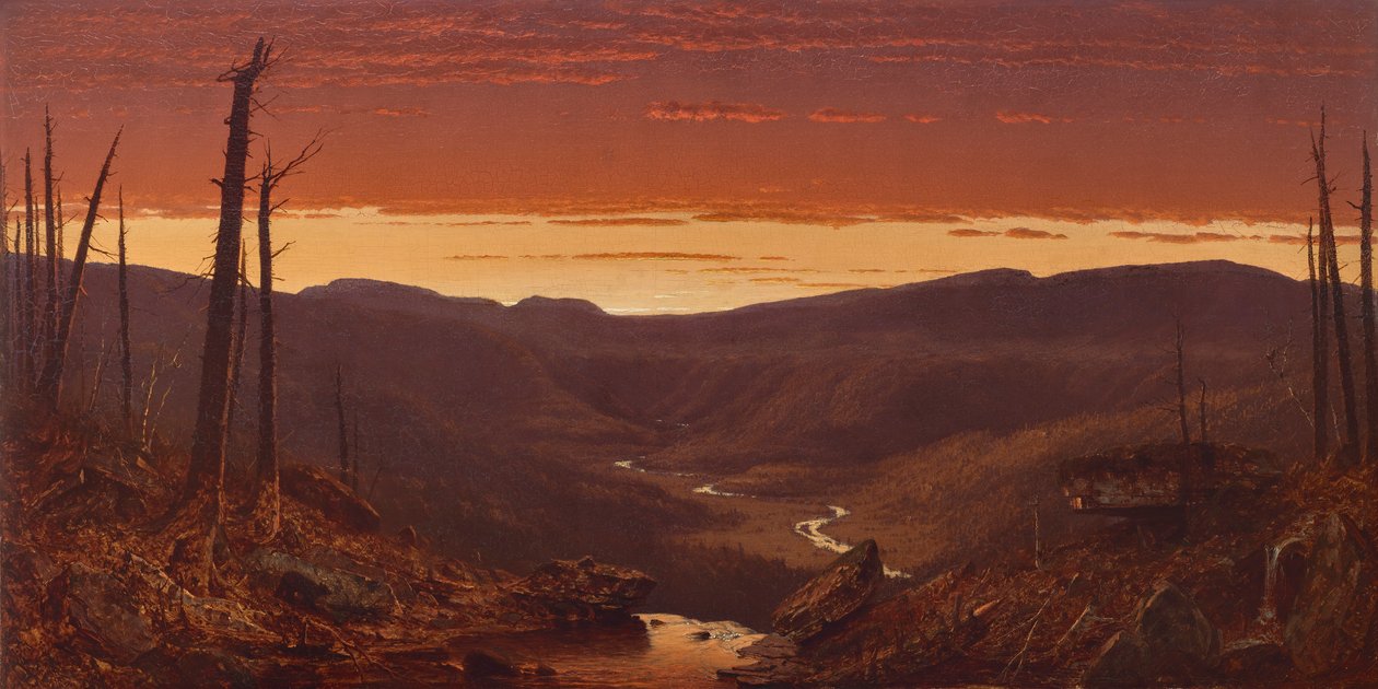 Dämmerung in den Catskills von Sanford Robinson Gifford