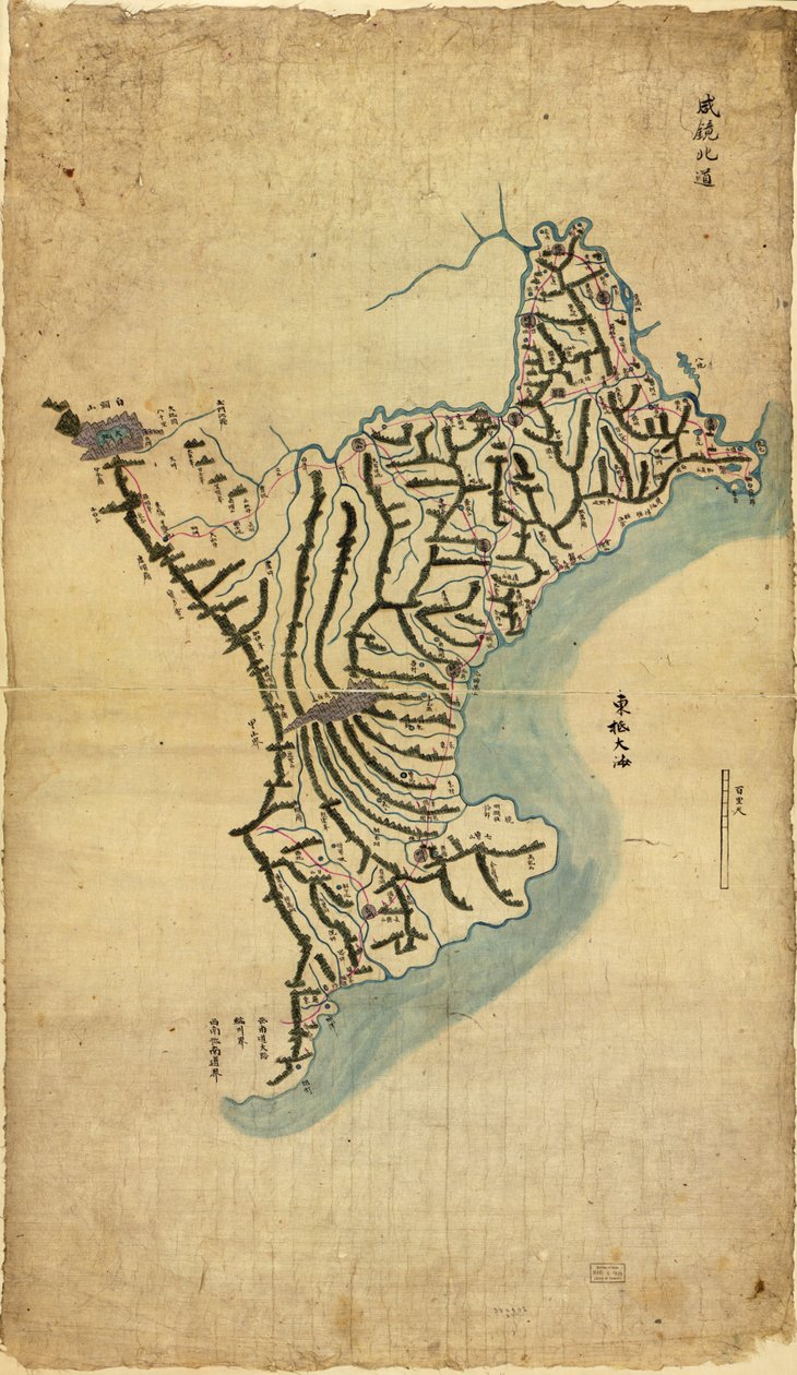 Chosŏn chido von Sang Gi Chŏng