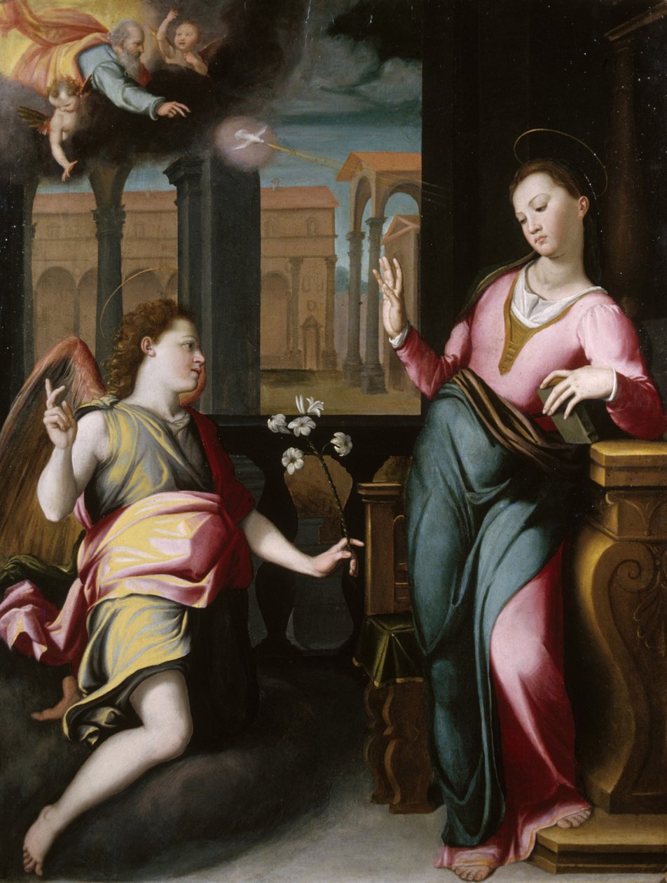 Die Verkündigung, ca. 1580 von Santi di Tito