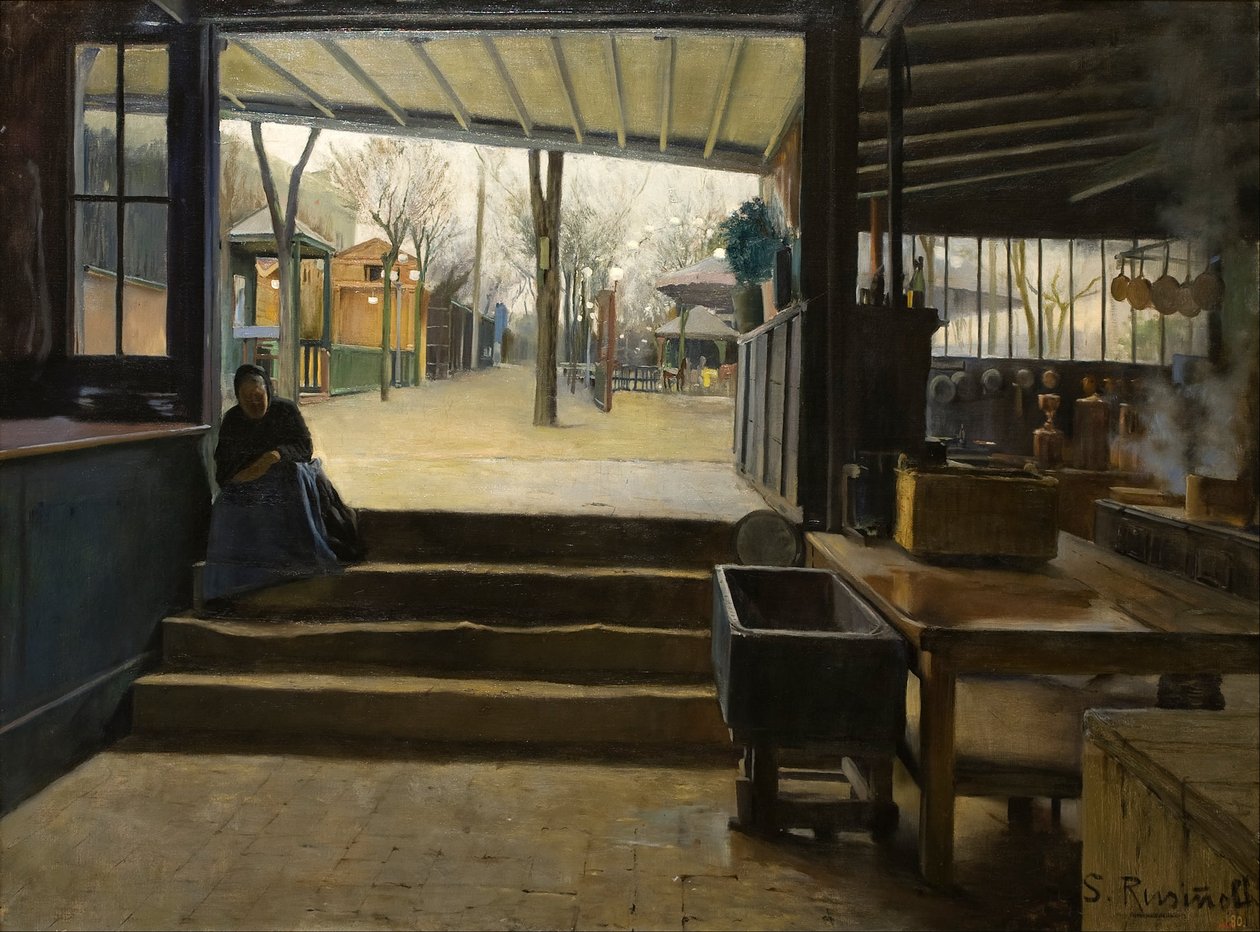 Labor von La Galette von Santiago Rusiñol
