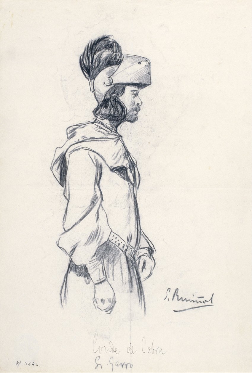 Conde de Cabra. Sr. Garro von Santiago Rusiñol