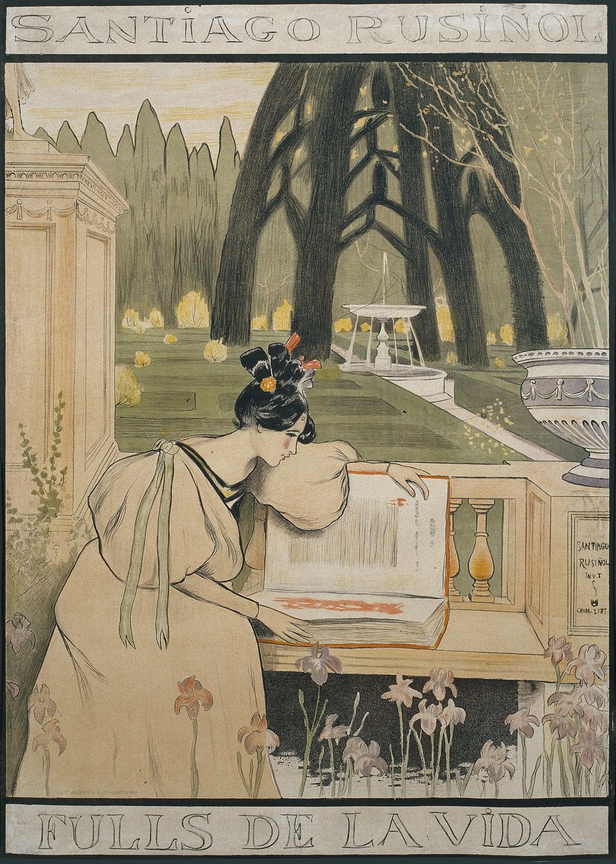 Fulls de la vida von Santiago Rusiñol