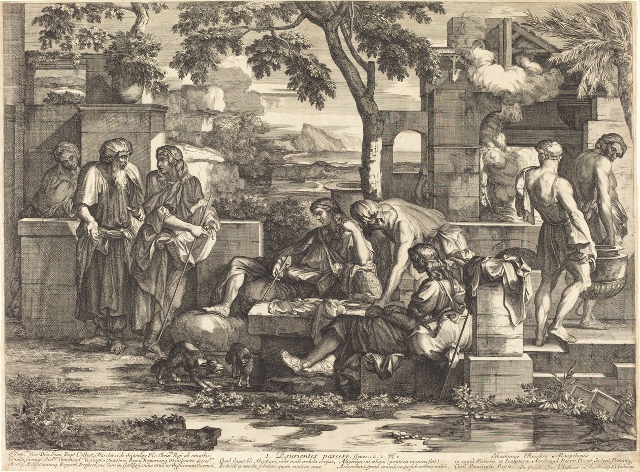 Esurientes pascere von Sébastien Bourdon