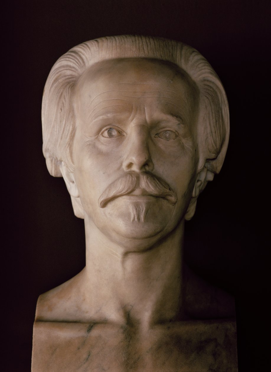 Büste von Karl May von School German
