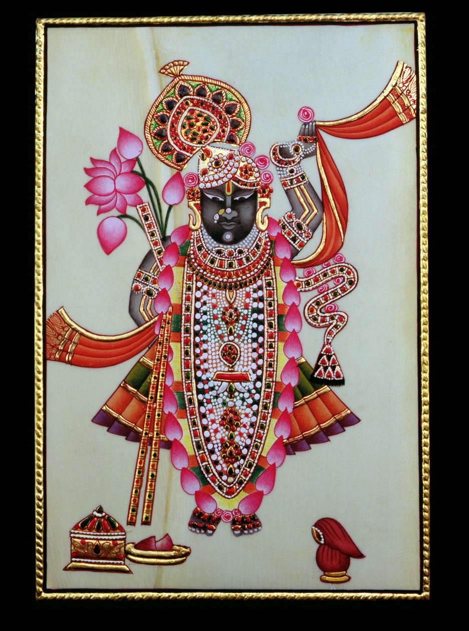 Shrinathji (Krishna) von School Indian