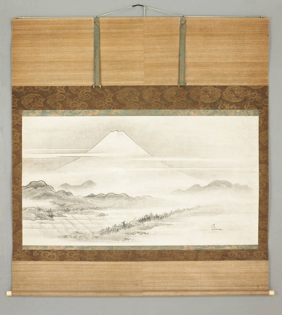 Kakemono, Landschaft des Mt. Fuji von Japanese School