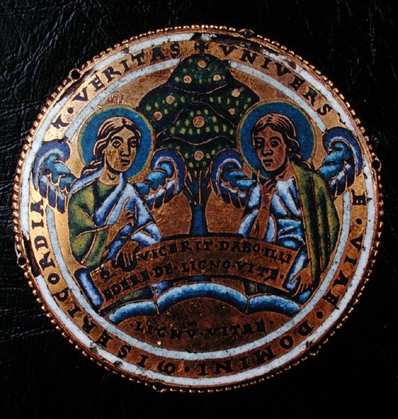 Der Lebensbaum-Medaillon von School Netherlandish