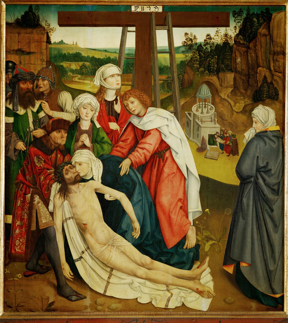 Beweinung von Schottenaltar Master