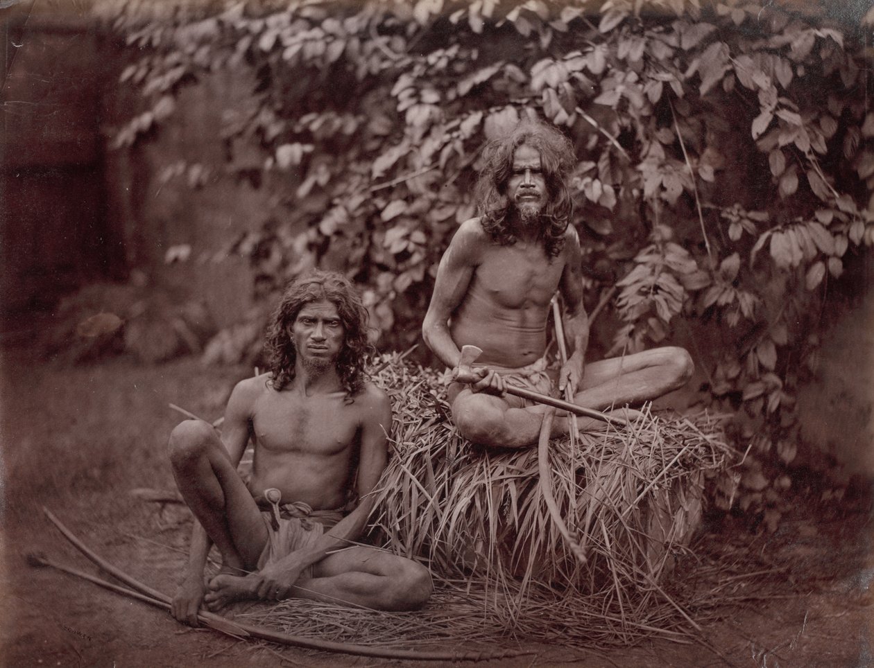 Veddahs von Ceylon von Scowen and Co.