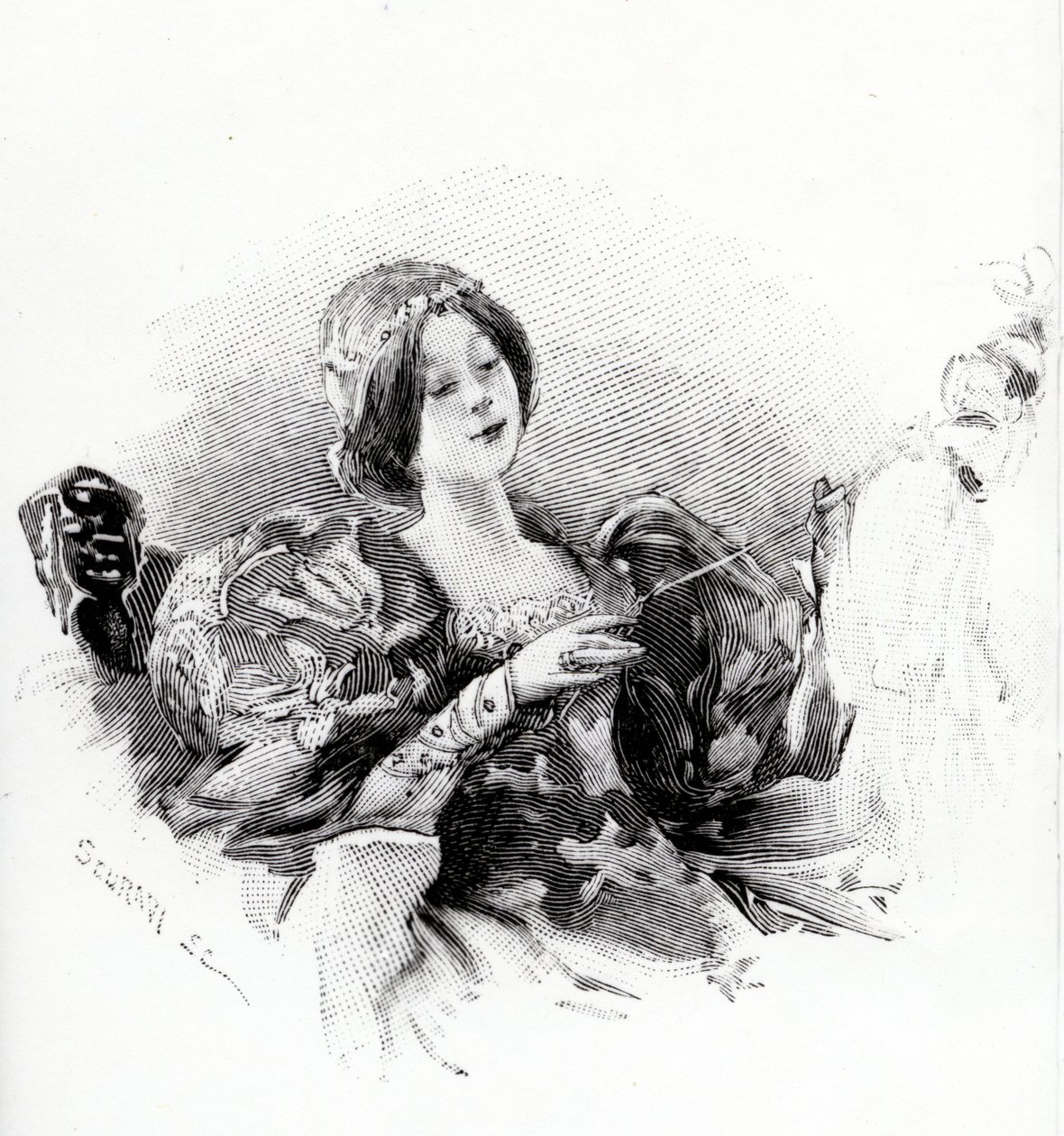 Dornröschen, Illustration aus 