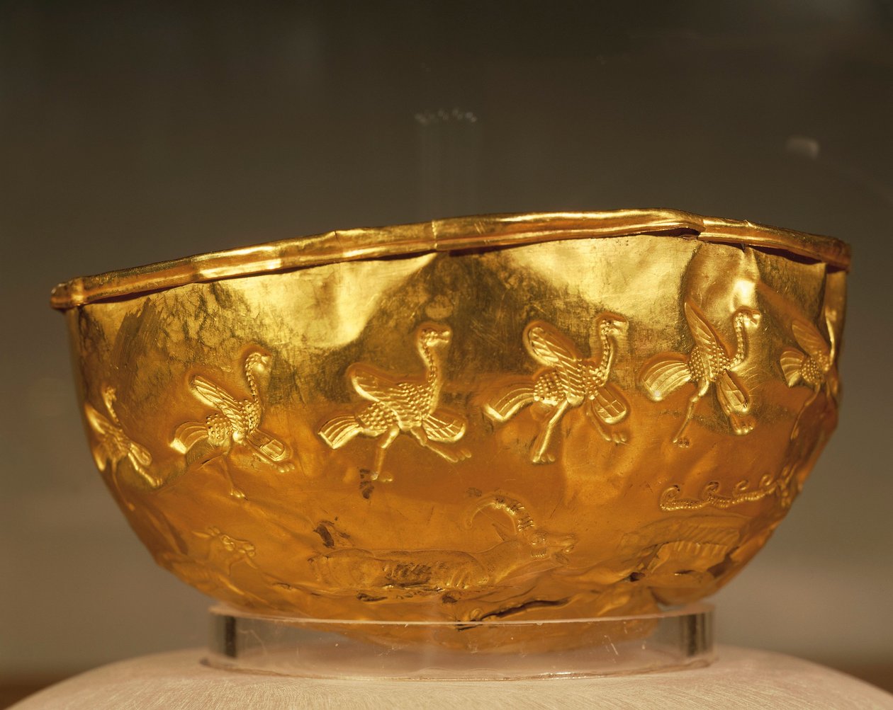 Goldbecher, skythisch (7. Jahrhundert v. Chr.) von Scythian