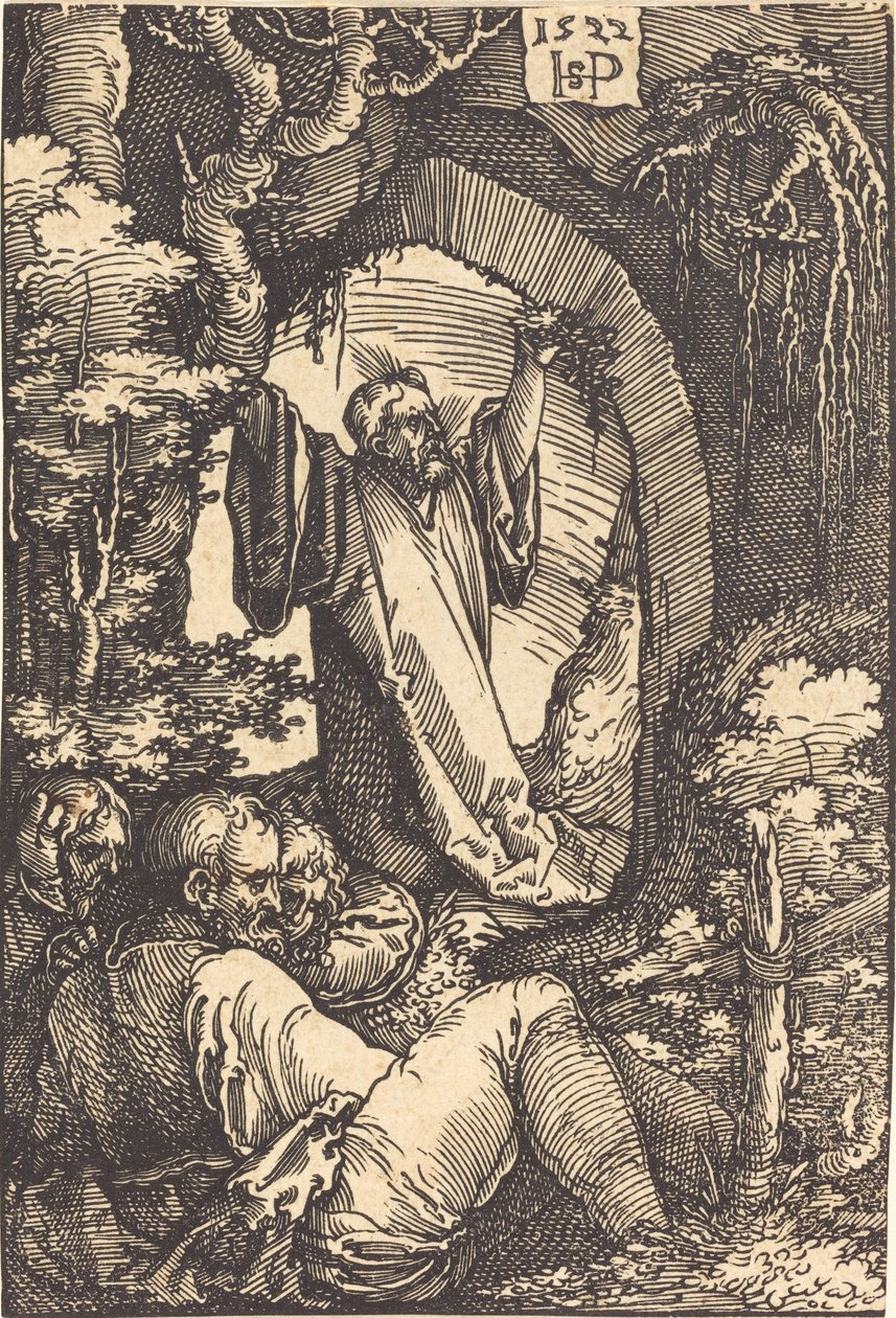 Christus am Ölberg von Sebald Beham