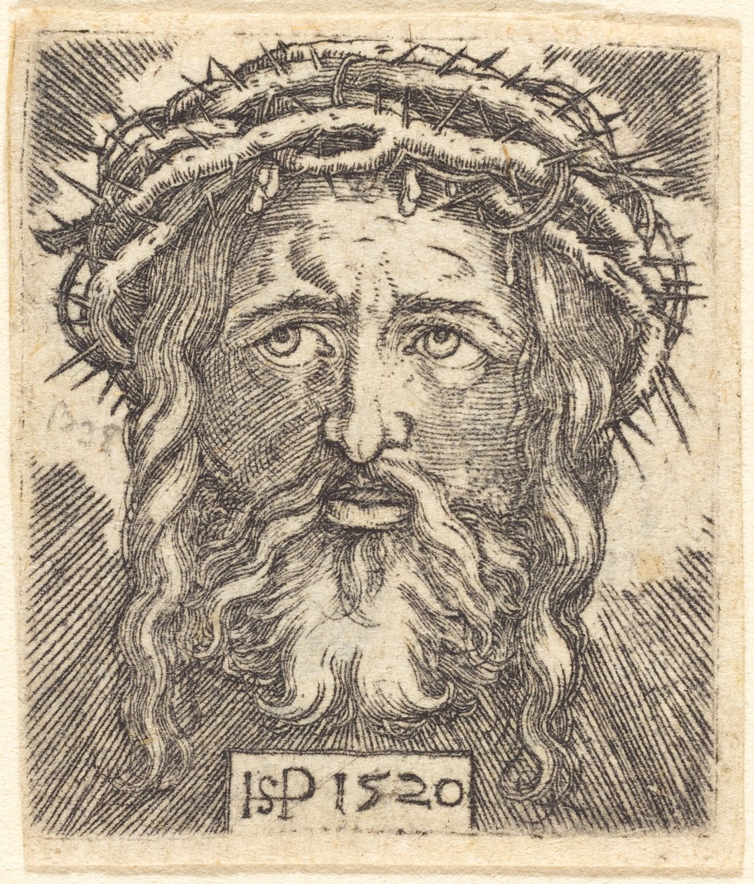Das Haupt Christi von Sebald Beham