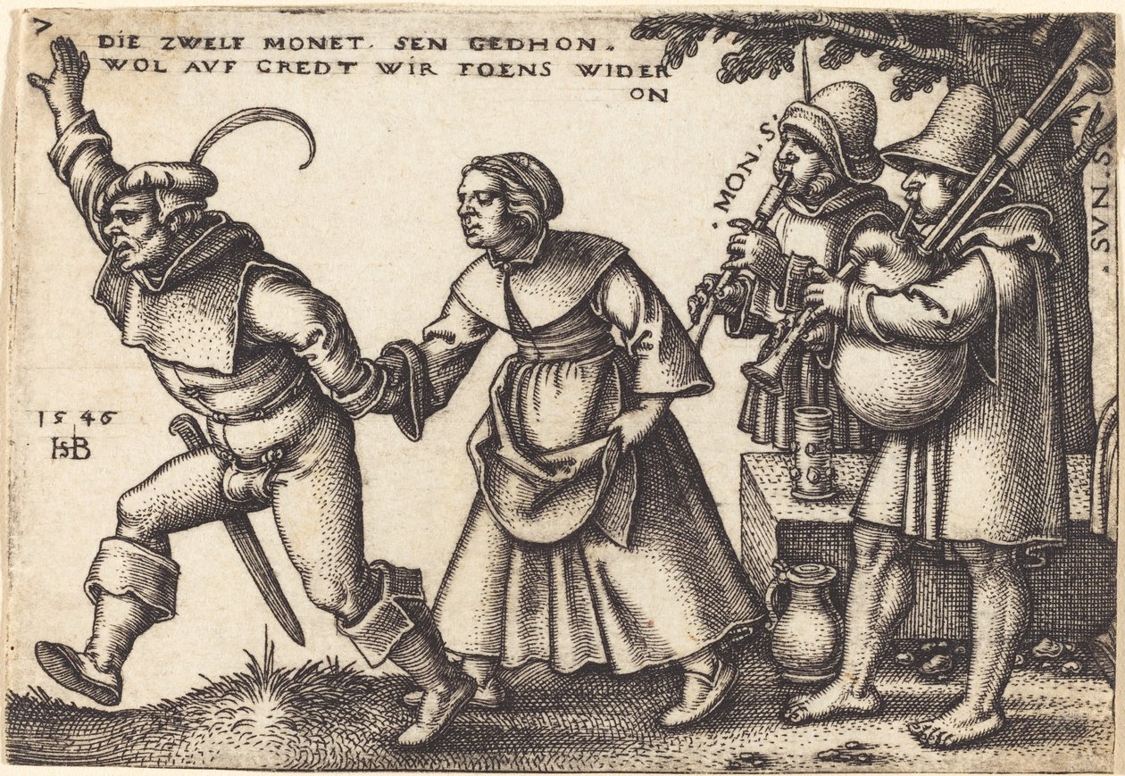 Jahresende von Sebald Beham