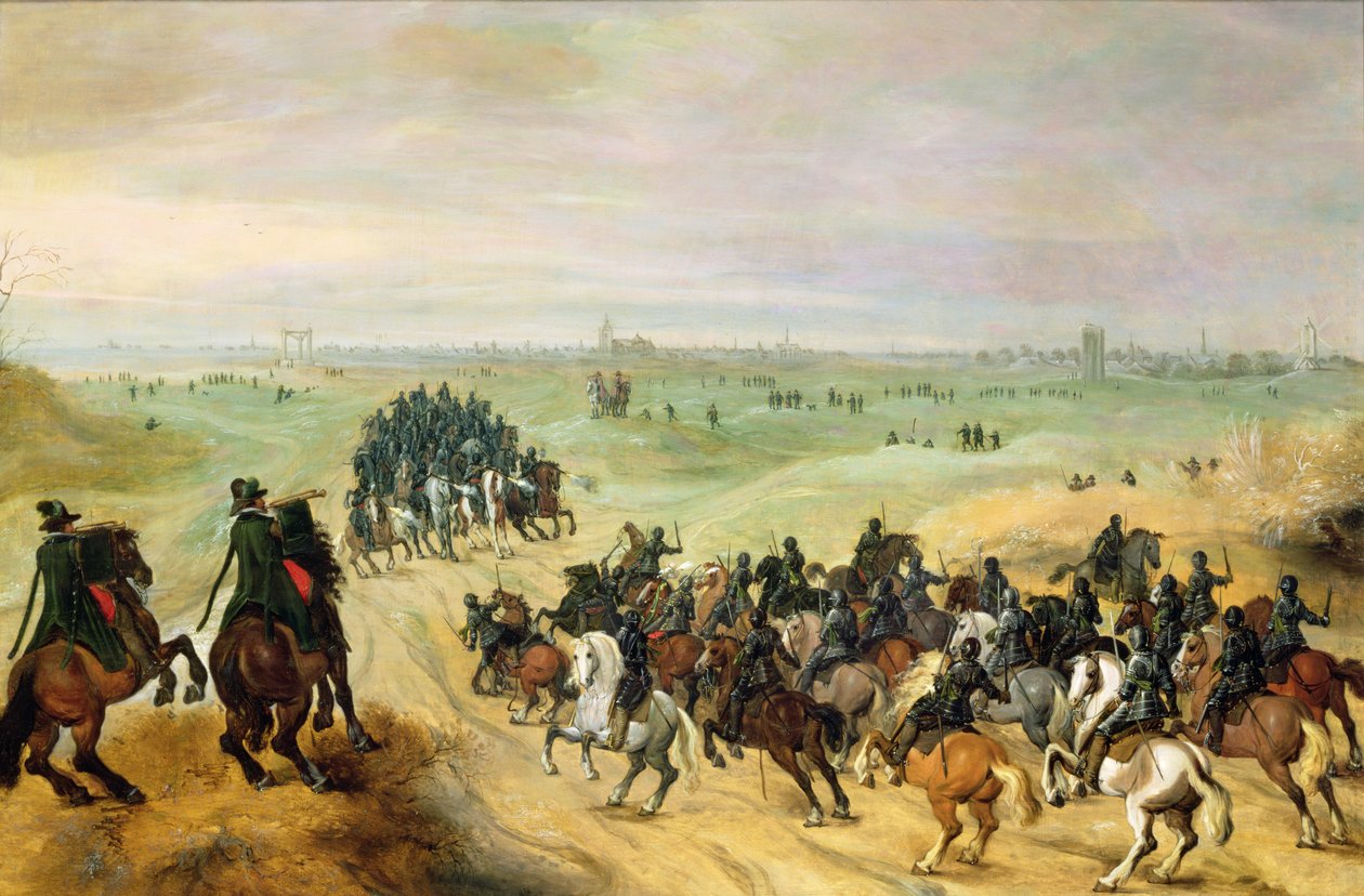 Die Konfrontation, 1600 von Sebastian Vrancx