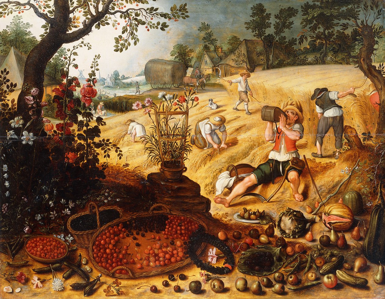 Die vier Jahreszeiten - Sommer von Sebastian Vrancx