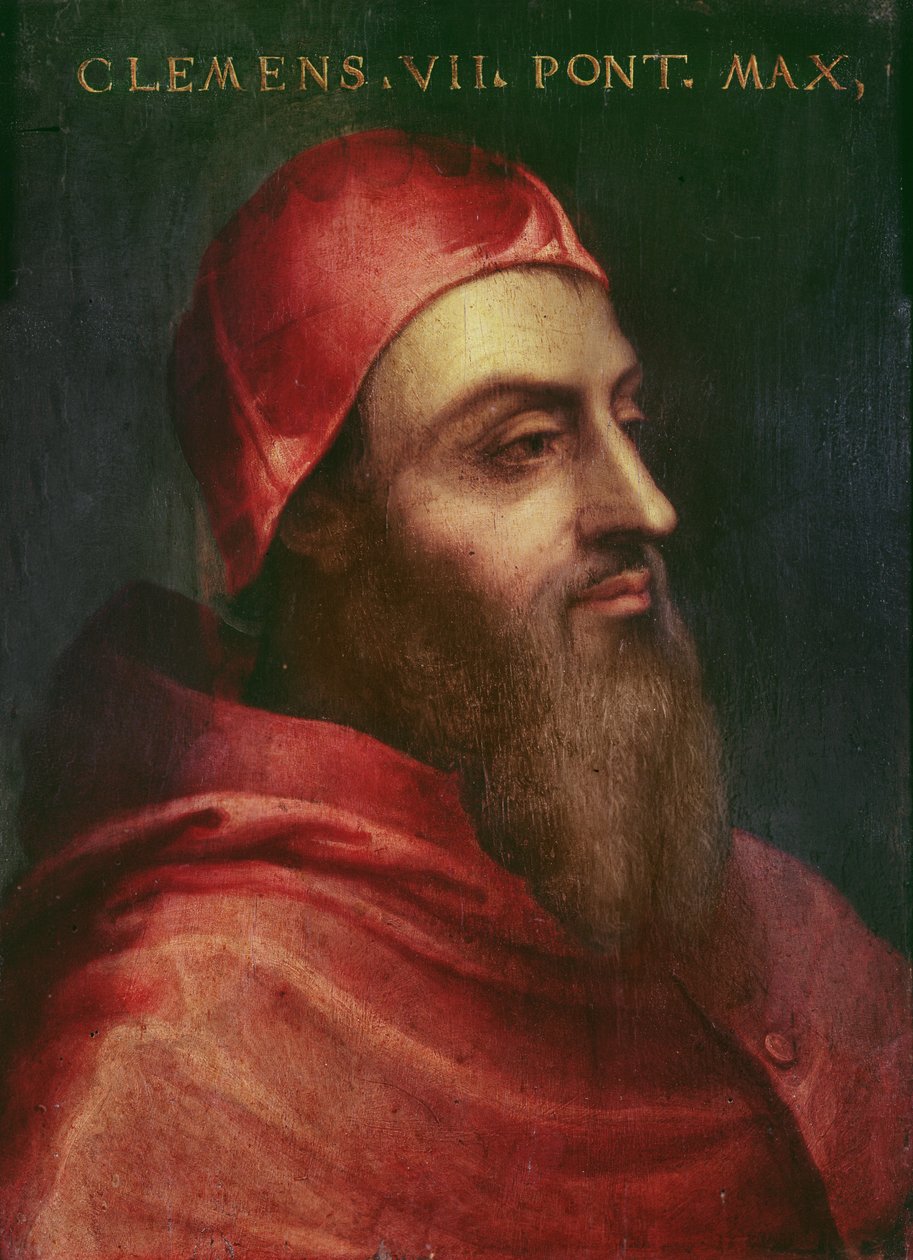 Porträt von Papst Clemens VII. (Giulio di Giuliano de