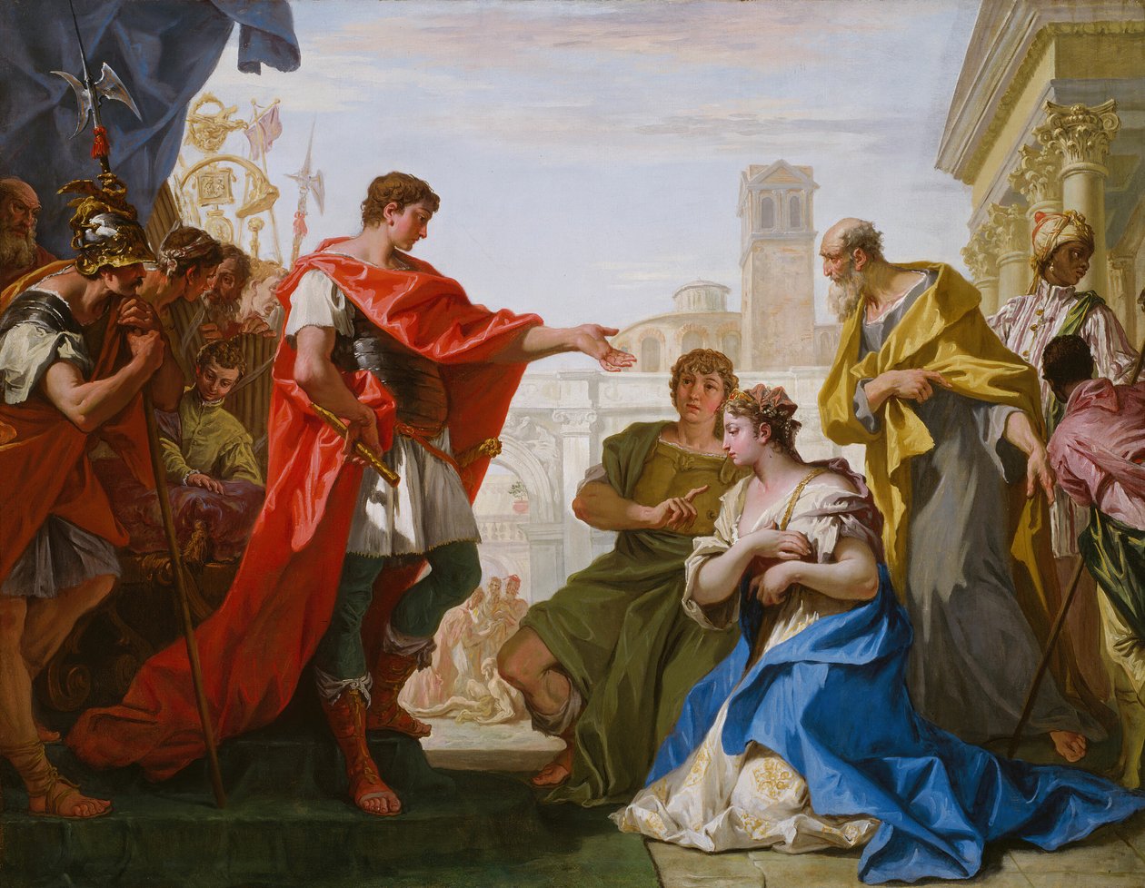 Die Mäßigung des Scipio von Sebastiano Ricci