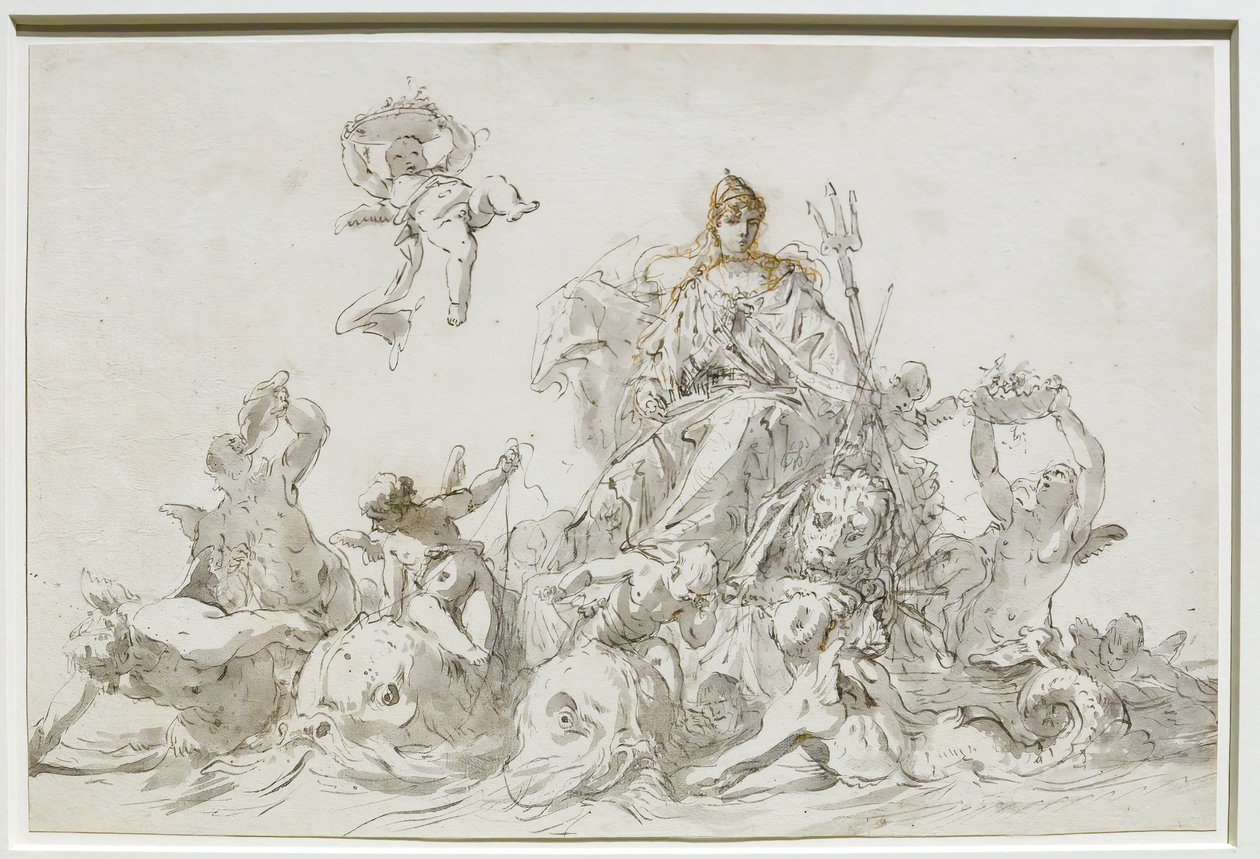 Triumph von Venedig von Sebastiano Ricci