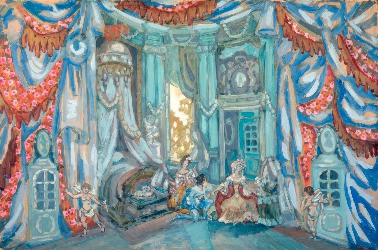 Mozart, Figaro von Sergei Jurjewitsch Sudeikin