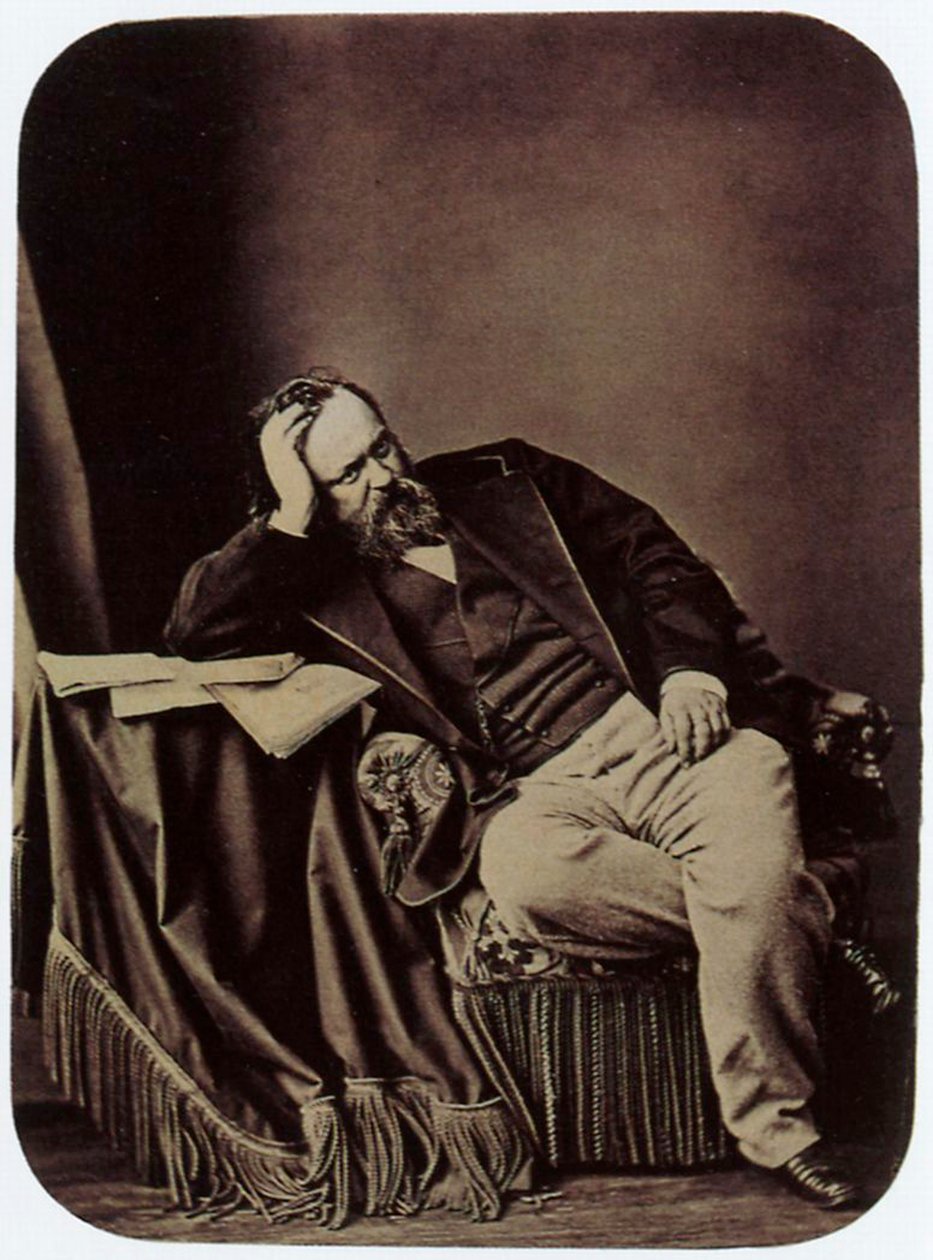 Alexander Herzen, russischer Schriftsteller und Denker, 1861 von Sergei Lvovich Levitsky