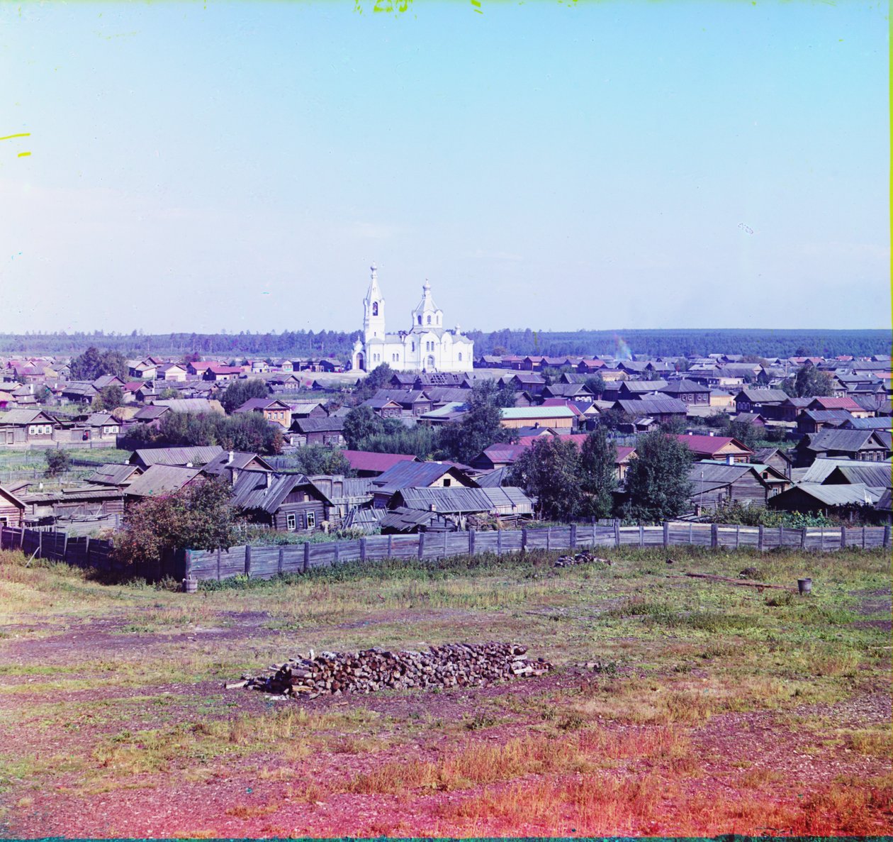 Jekaterinburg, wo 1918 der Zar und seine Familie erschossen wurden, 1905-1915 von Sergey Prokudin Gorsky