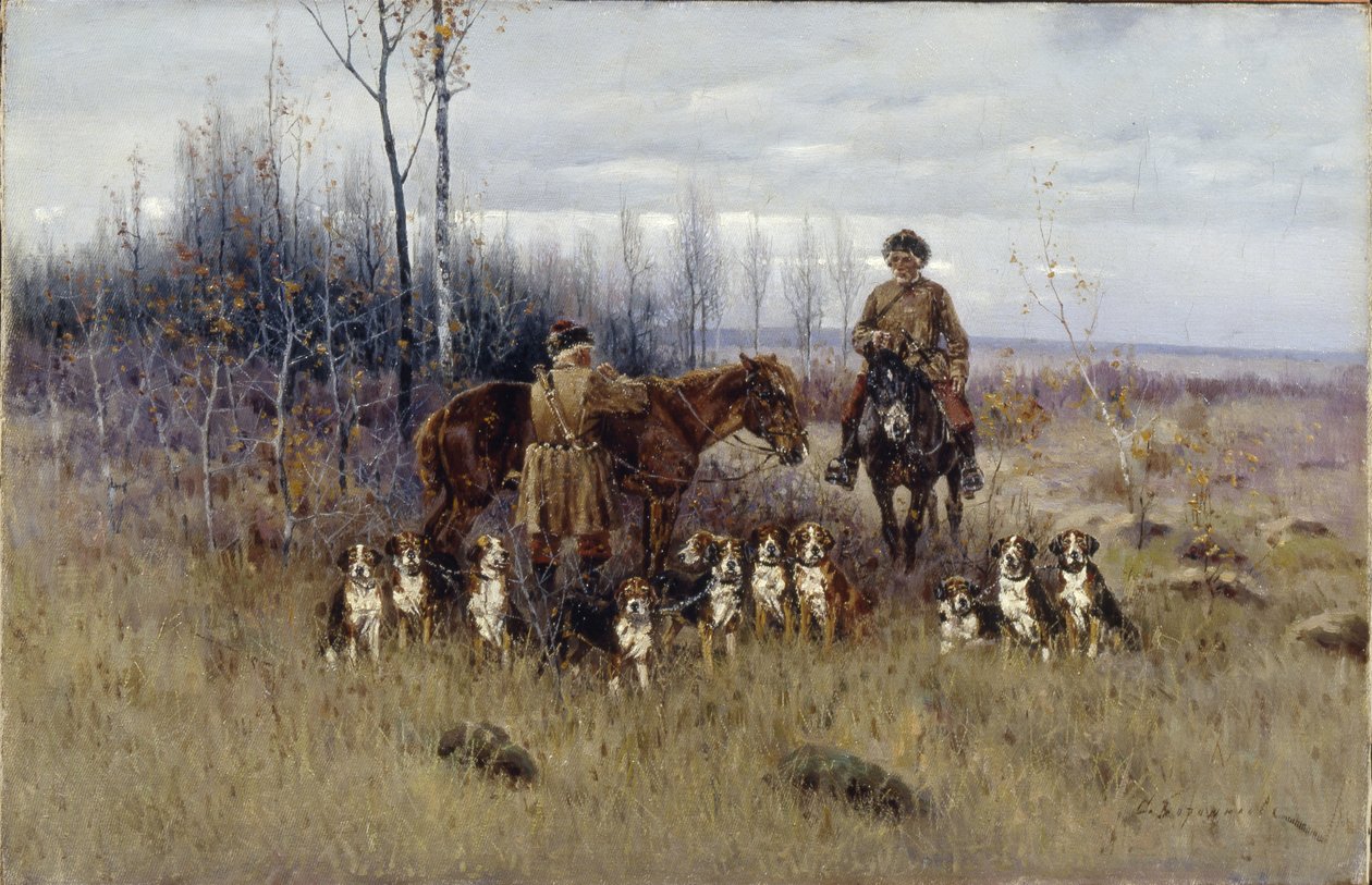 Fuchsjagd von Sergey Semyonovich Voroshilov