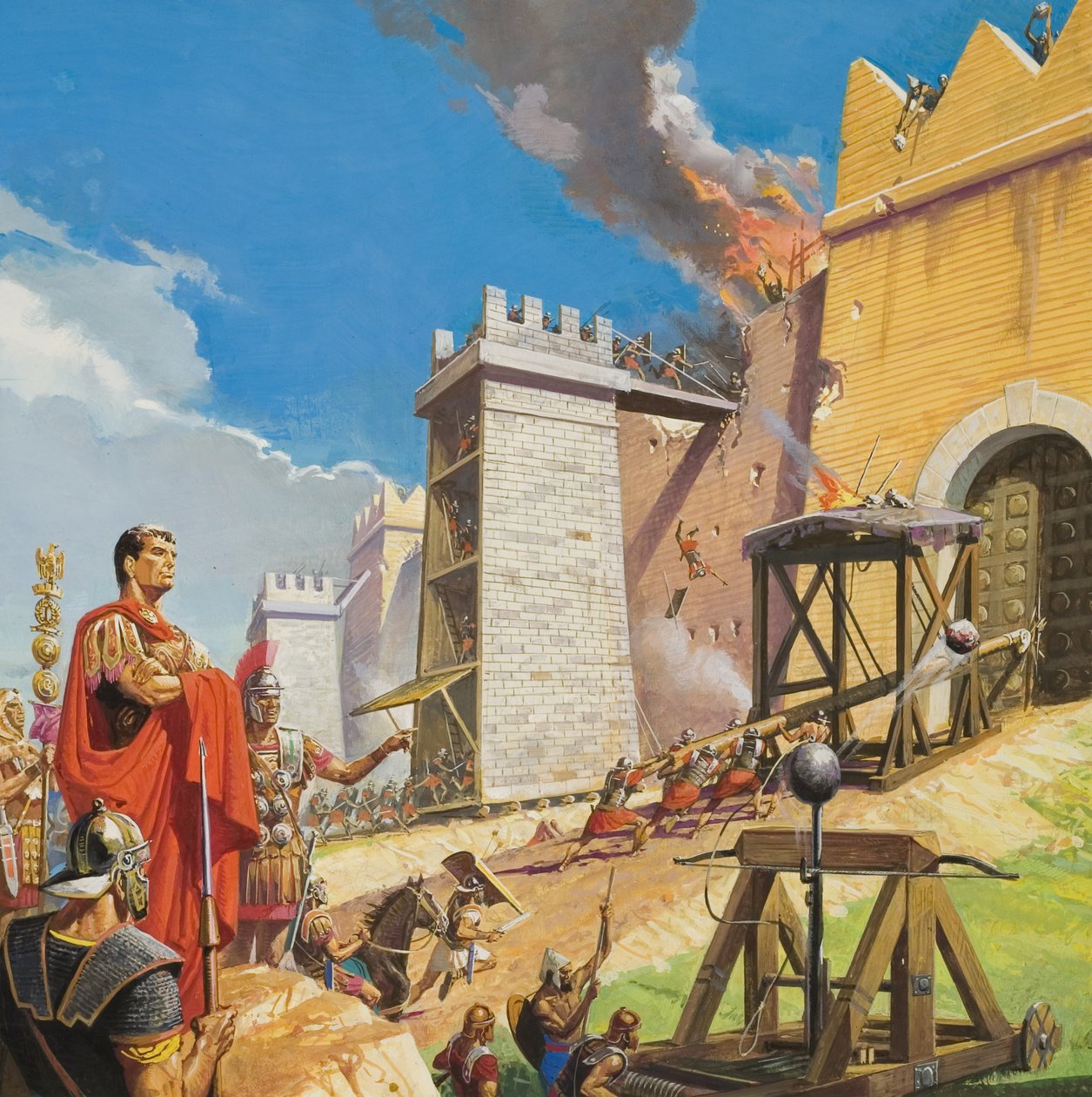 Angriff auf Karthago von Severino Baraldi