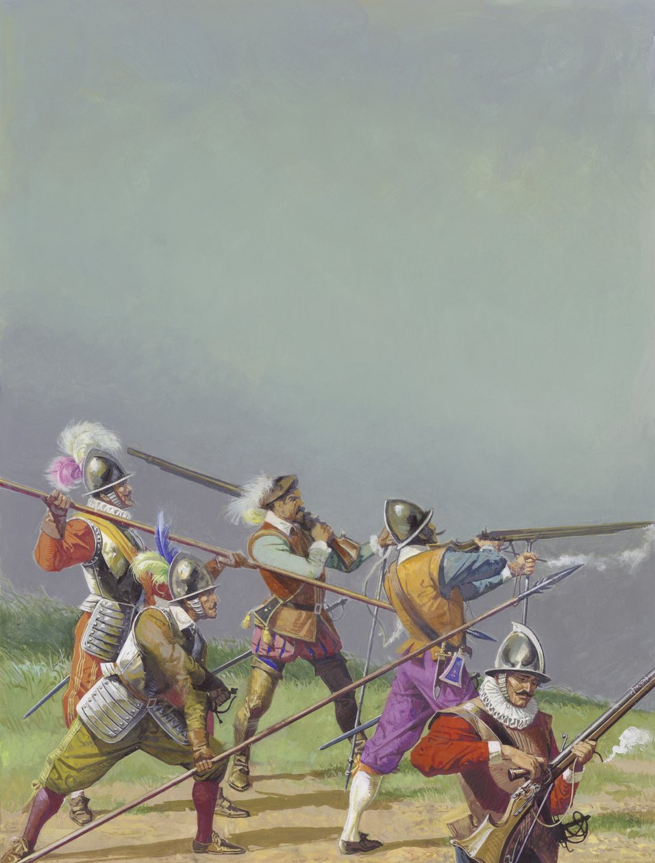 Infanteristen von Severino Baraldi