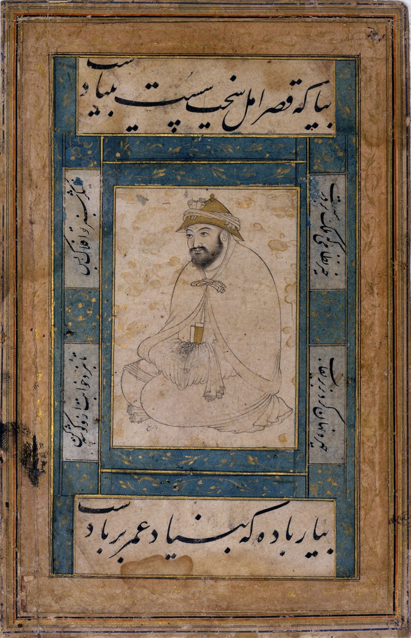 Ein sitzender Heiliger von Shaykh Muhammad