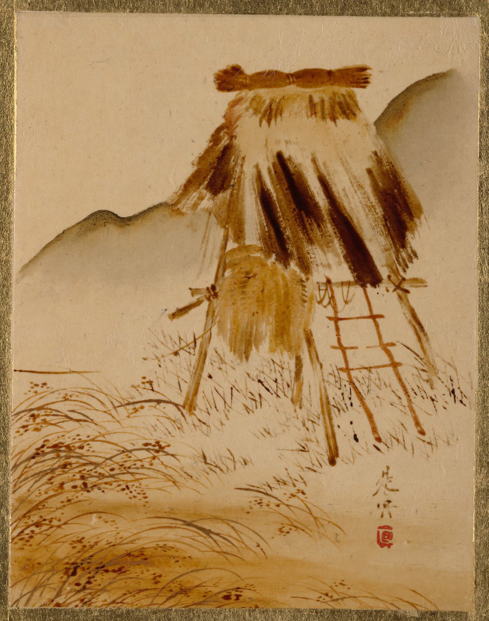 Reistrockrahmen von Shibata Zeshin