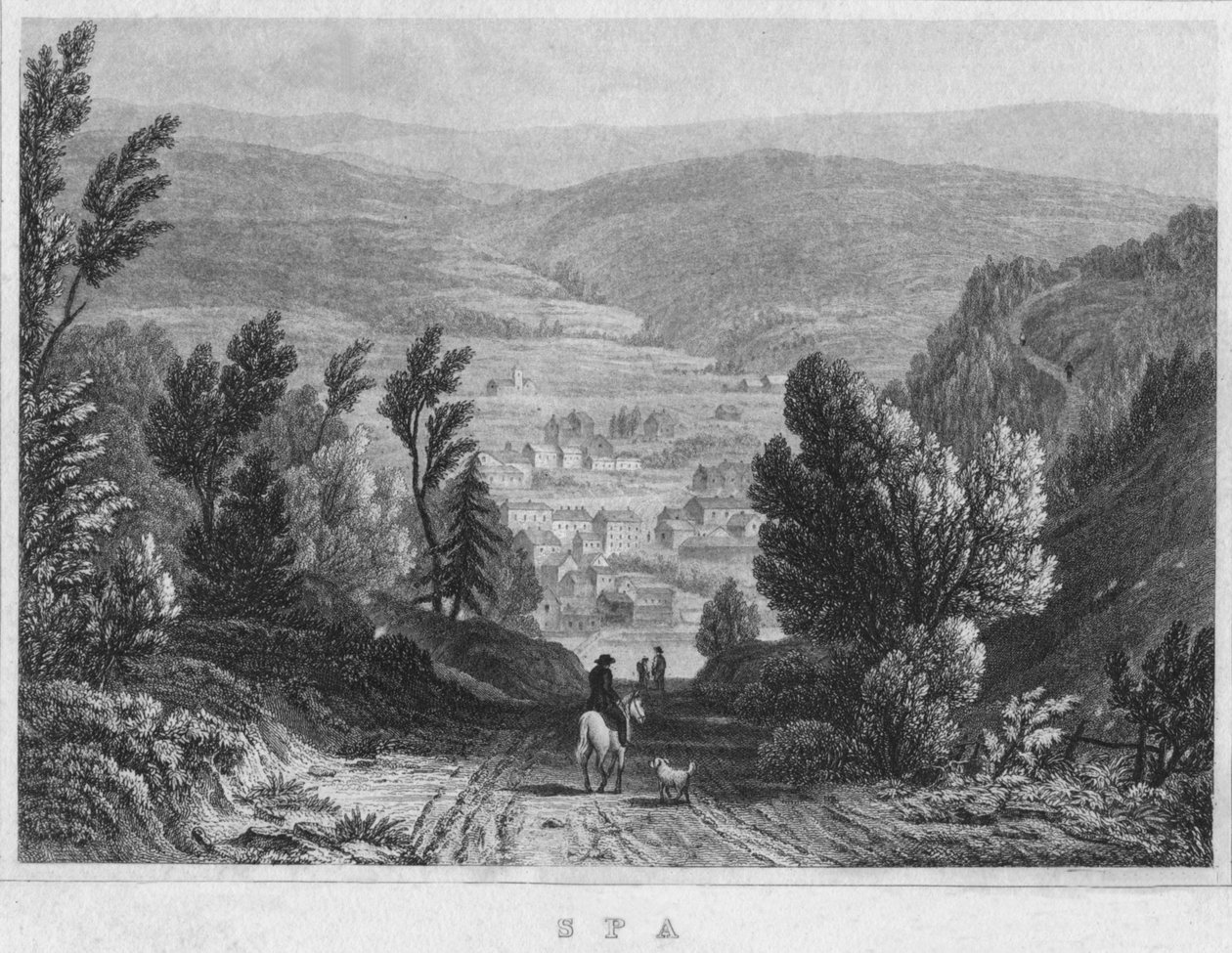 Spa, 1850 von Shury and Son