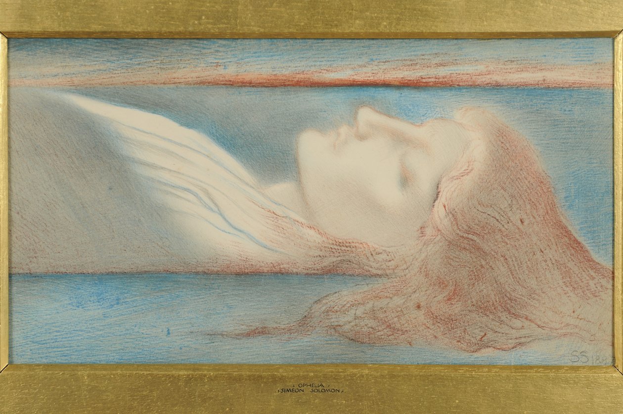 Ophelia von Simeon Solomon