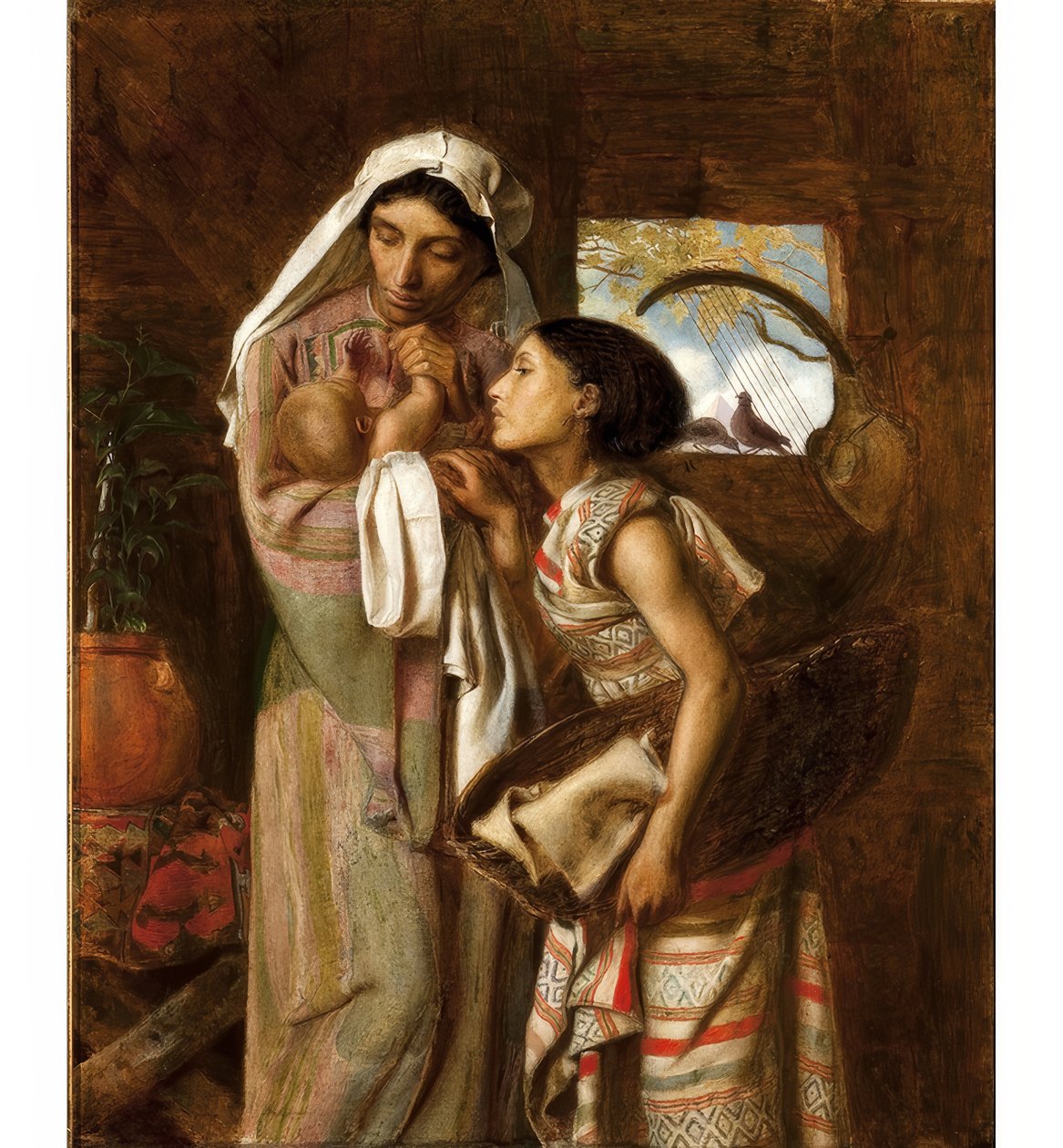 Die Mutter des Moses von Simeon Solomon